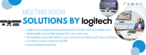 Logitech , meeting room solutions ,meeting rooms, zoom meetings, blog post 